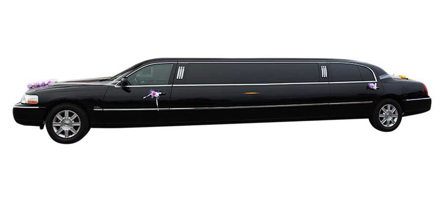 Black Lincoln Town for 8 From Calgary A-1 Limo Service Birthday Limo