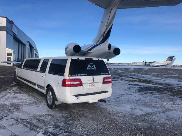 SUV Limo to Calgary airport