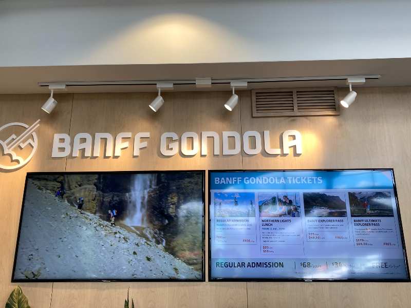 Gondola Service in Banff