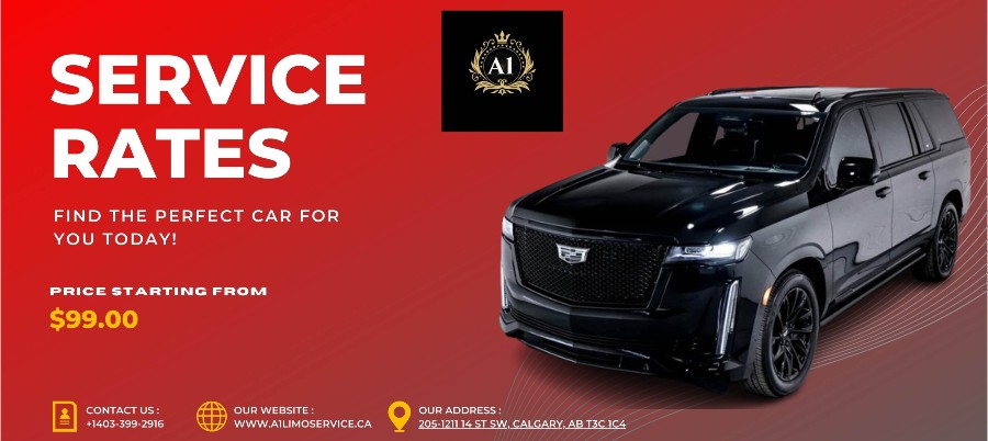 Service Rates for Limo Service Calgary